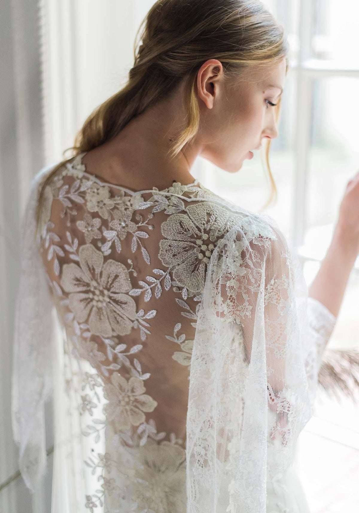 Reverie Wedding Coat Bridal Accessory by Claire Pettibone – Claire ...