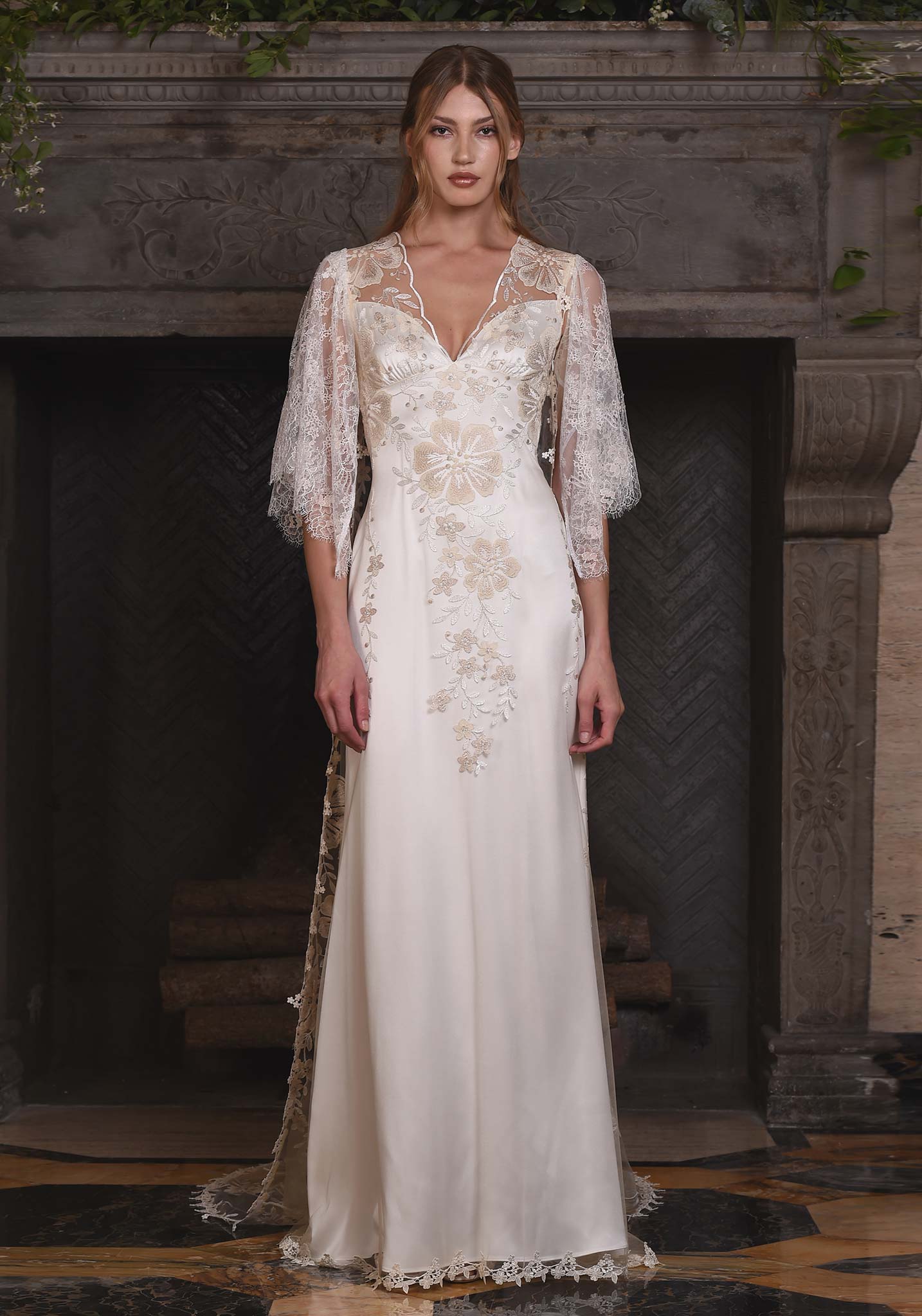 Reverie Wedding Coat Bridal Accessory by Claire Pettibone
