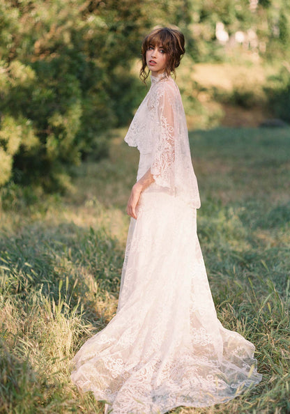 Claire Pettibone Romantique Santa Monica Lace Gown