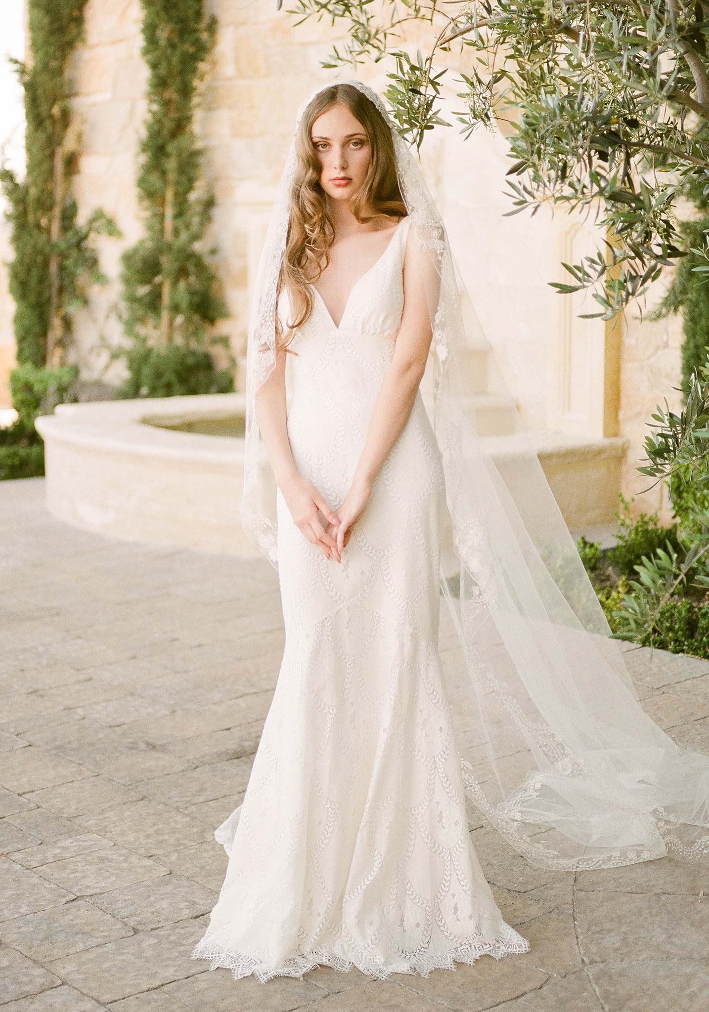 Claire Pettibone Romantique Toscana Lace Gown