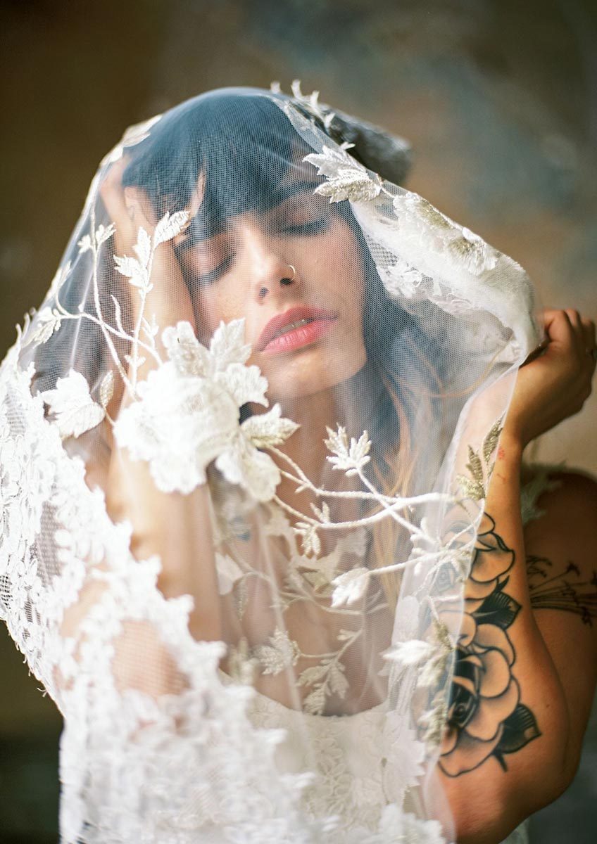 Claire Pettibone Couture Lace Whitney Gown